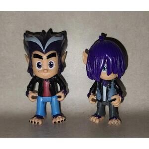 PJ Masks Wolfy Kids Howler Kevin Villain 3" Figure Wolf Rare Werewolf Lot of 2